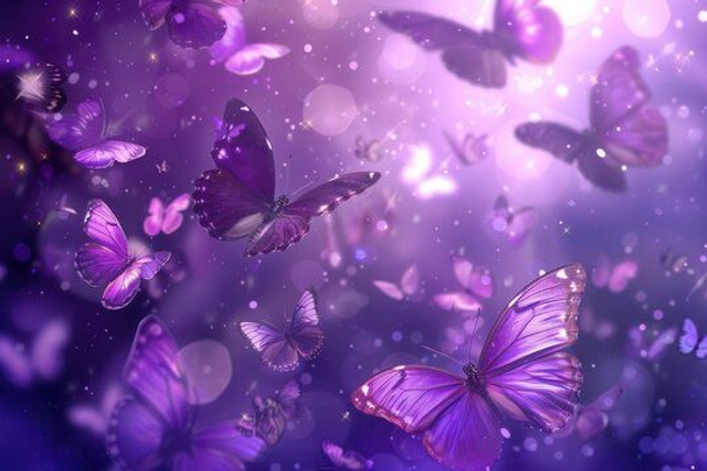 Puces d'oreilles Papillons