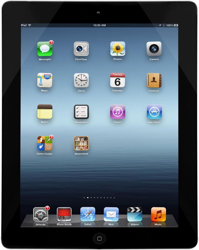 Apple iPad 4 16 Go Wi-Fi - Noir (Reconditionnée) 