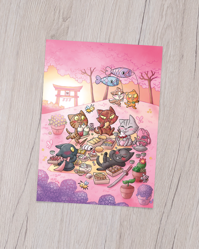 Illustration "Hanami"