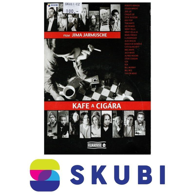 DVD Kafe a cigára / Coffee and Cigarettes - anglicky / české a slovenské tituky