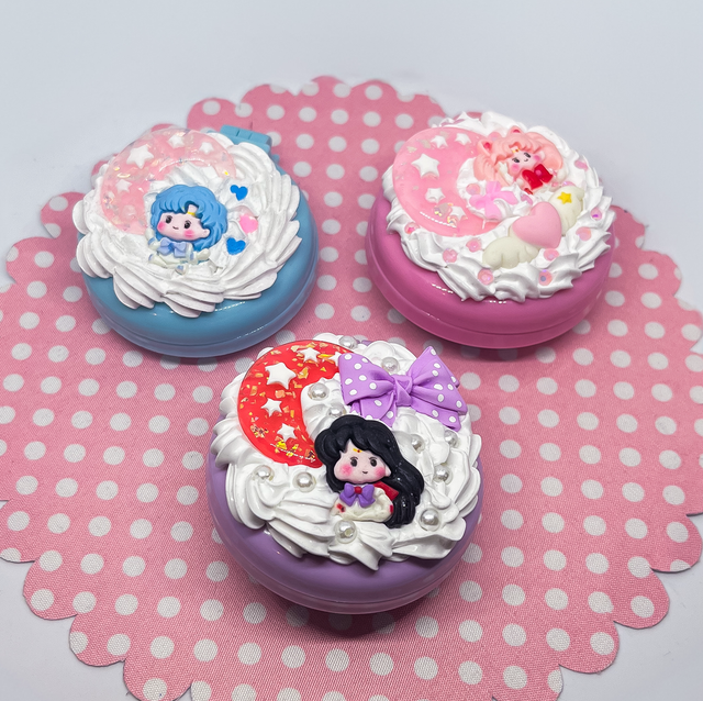 Haarbürste mit Spiegel SailorKriegerin