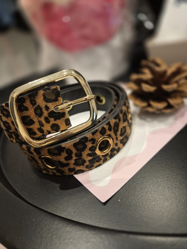 Ceinture léopard 
