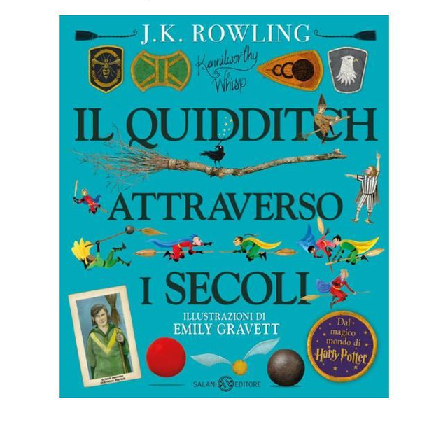 Il Quidditch attraverso i secoli  -di J. K. Rowling e illustrazioni di Emily Gravett
