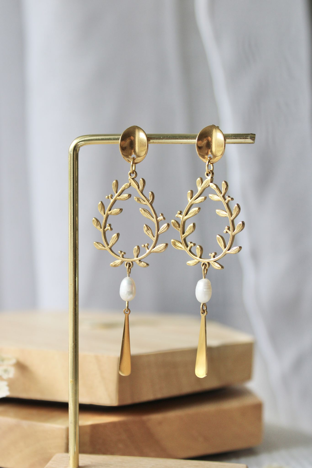 Boucles d’oreilles Sylve éternelle 