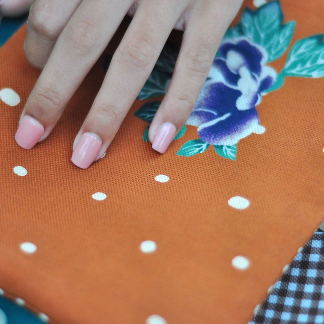 Trousse à Tout - Terracotta - Lin et Coton