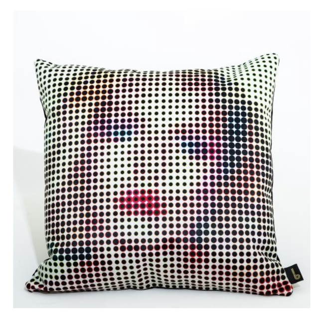 Halftone Icon Cushion