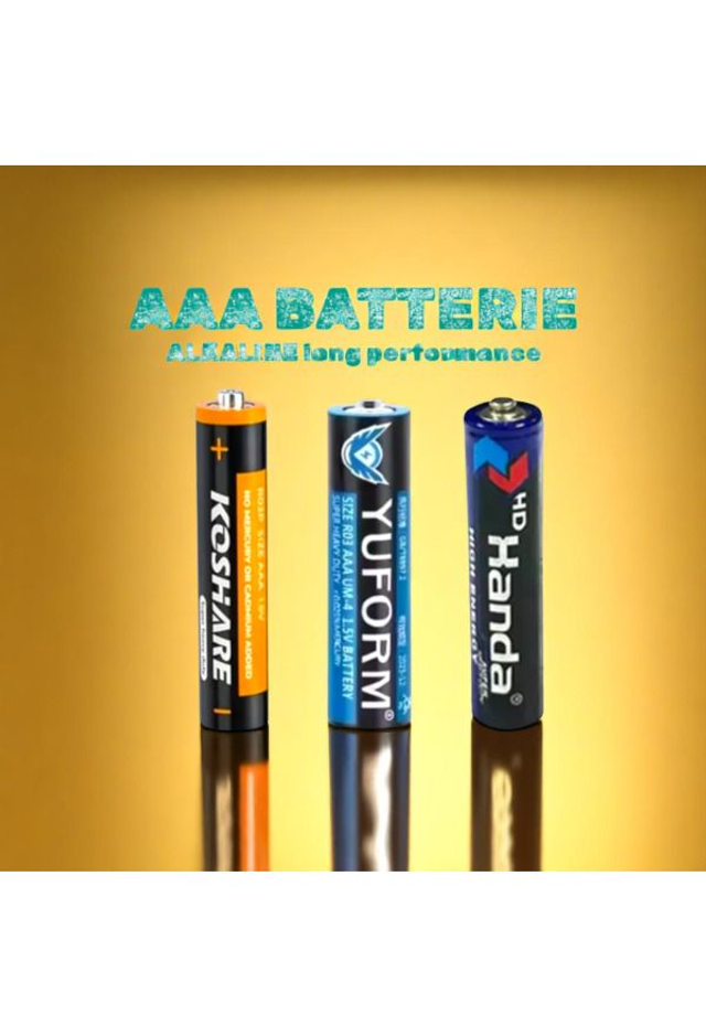 Batterie Yuform AAA 4 Stk.