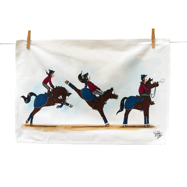 "Feeling Fresh" Tea Towel