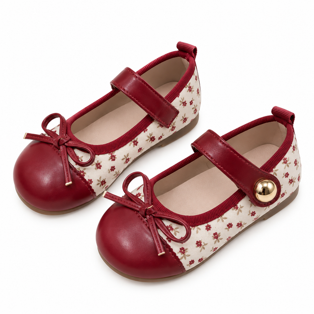 Christmas floral shoes 