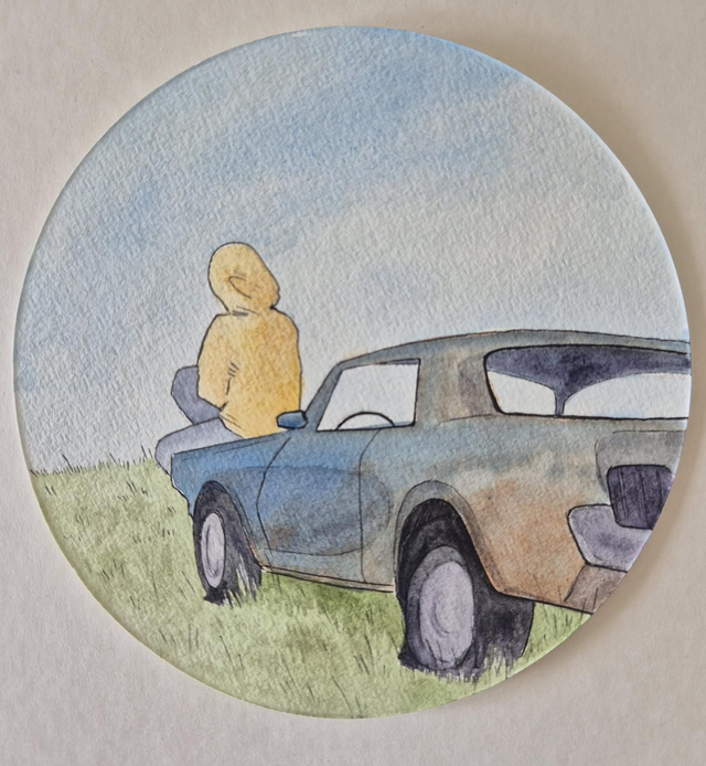 Ink24#23 Rouille - Aquarelle