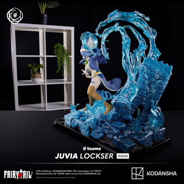 (Preordine) Juvia Lockser - Fairy Tail - Statua Ikigai Tsume Art 1/6 💧💙 (Anche a rate! 👇)