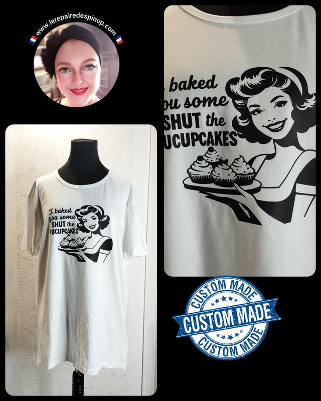 T-shirt Cupcakes T48/52