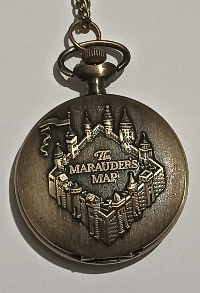 Harry Potter Marauders Map Pocket Watch 