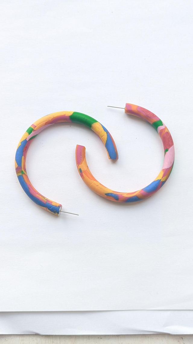 SAMPLE*: XL Zero Waste Hoops