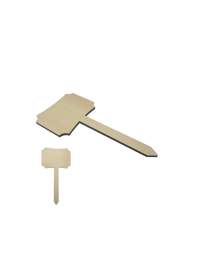 Natural MDF Tag / Stake