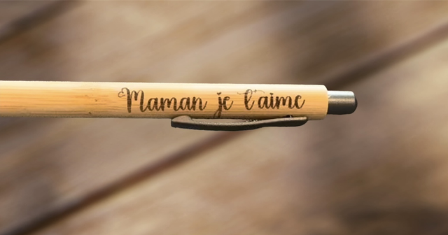 Stylo personnalisable 