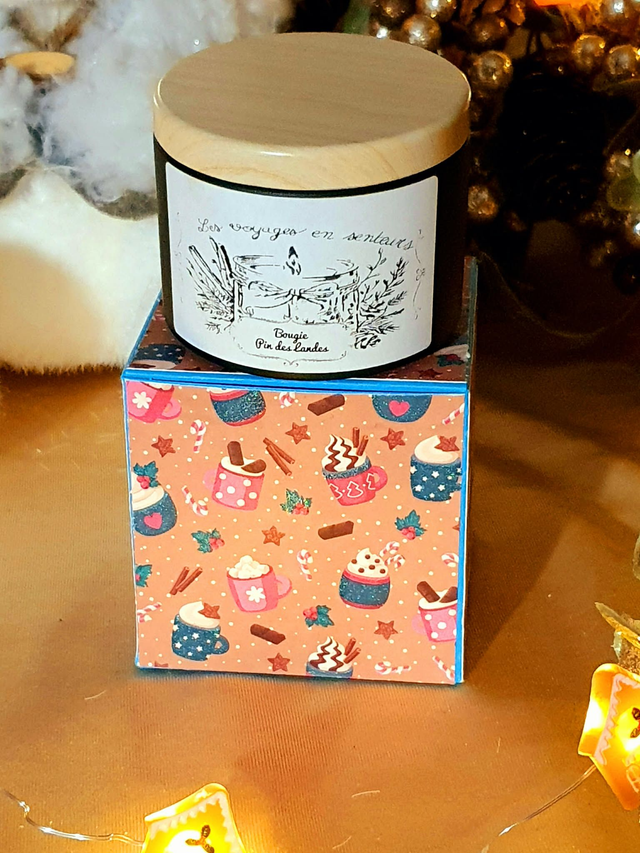 Bougie Pin des Landes (Rose)