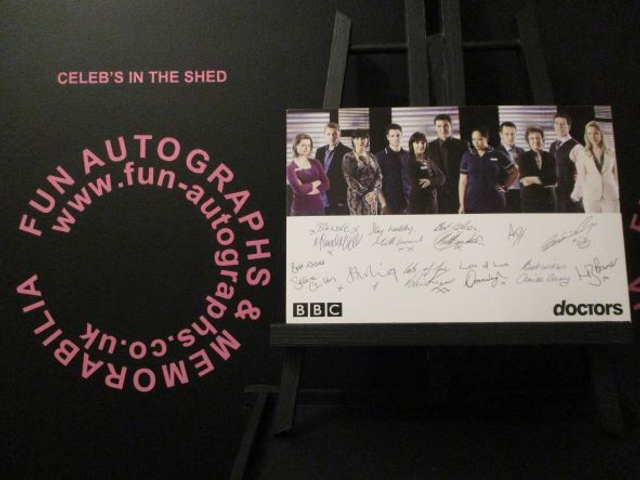 Doctors Cast Original Pre-Print 8x6 Photograph