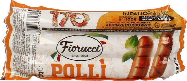 Wurstel Pollo Fiorucci 250g 