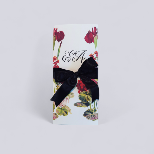 Papelaria de casamento Bouquet Vermelho - cod.100