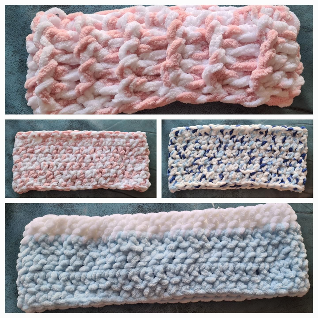 New Handmade Crochet Chenille Headband Ear Warmer