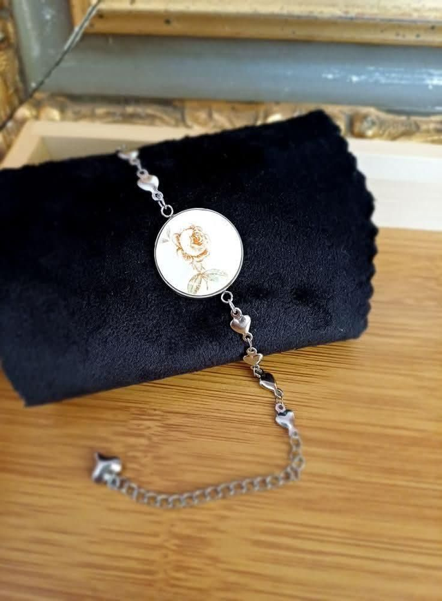 Bracelet chaîne à motifs