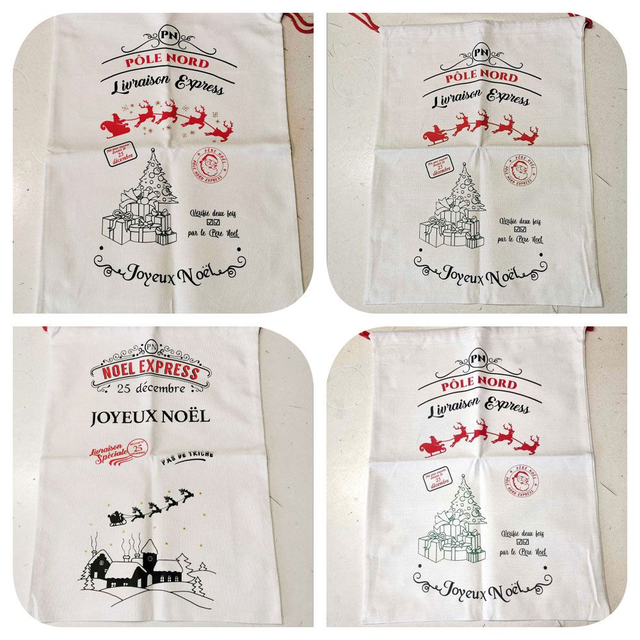 Hotte de noël (4 styles)