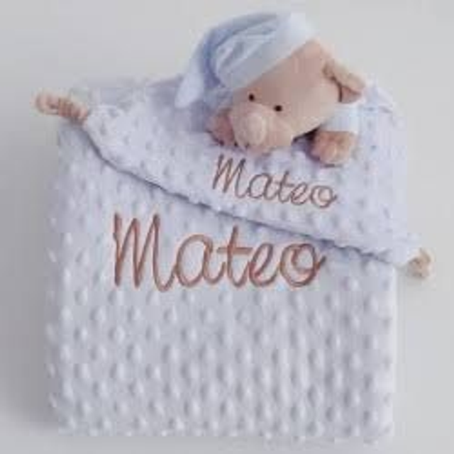 Manta infantil Bordado