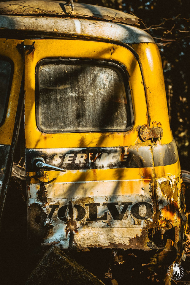 "Hors service" Tirage Fine Art sur Alu-Dibond 30x45cm