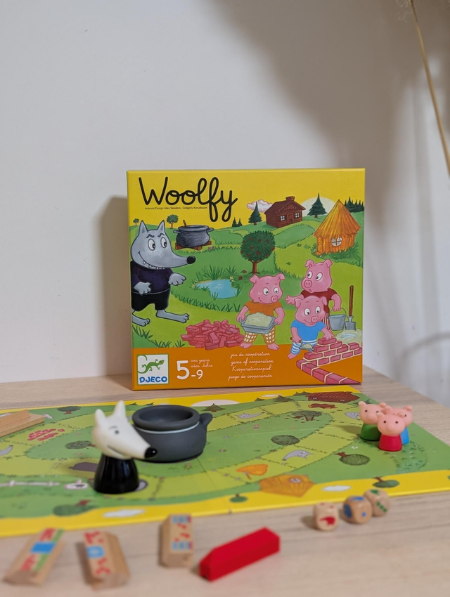 Jeu Woolfy Djeco - Prix neuf : 29.99 euros