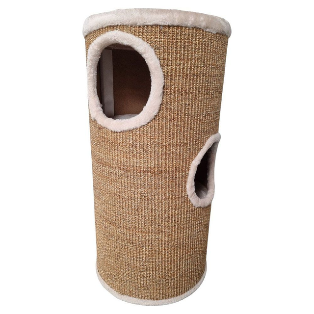 Kratztonne Bueno, braun, 36 x 36 x 70 cm - Gratis-Versand