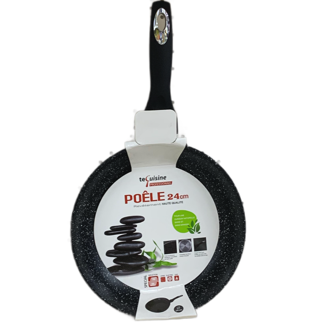 Poêle 24cm TeCuisine-Tout feu et INDUCTION 