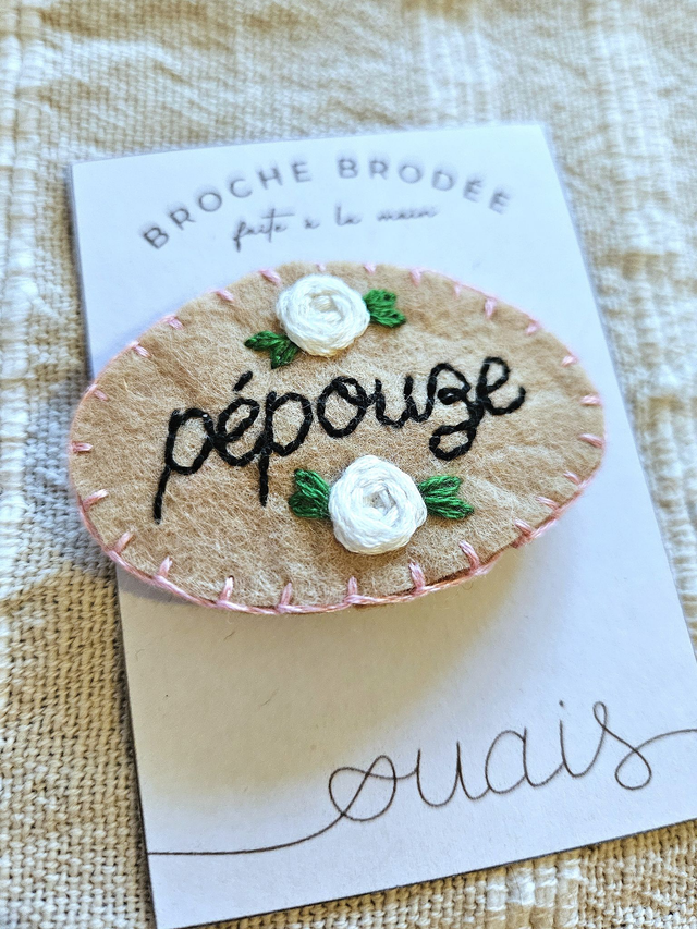 Broche - Pépouze