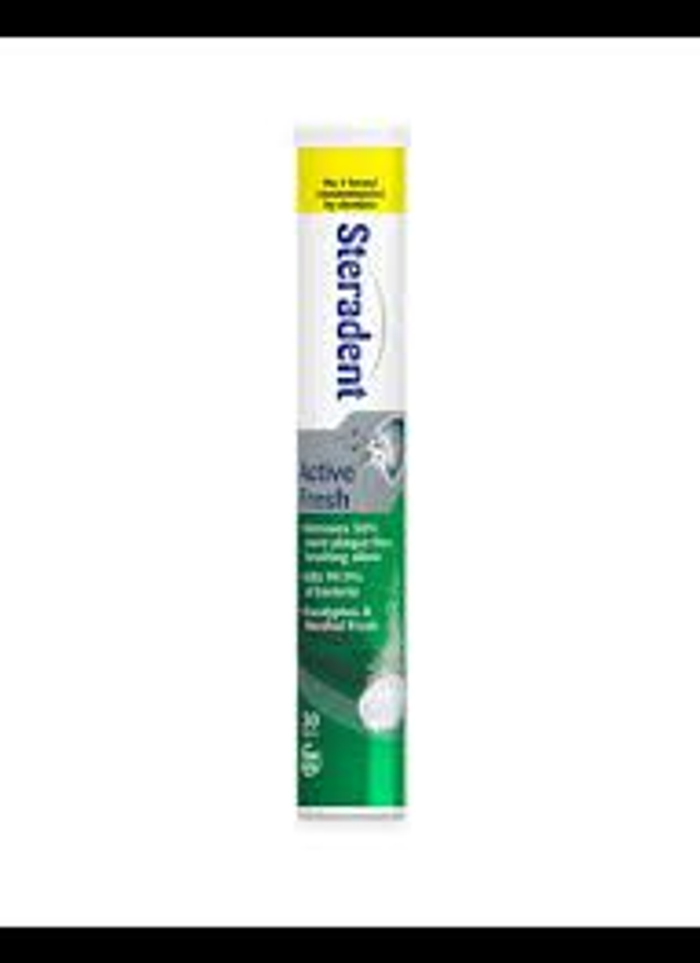 Steradent Active Fresh 30 Tablets