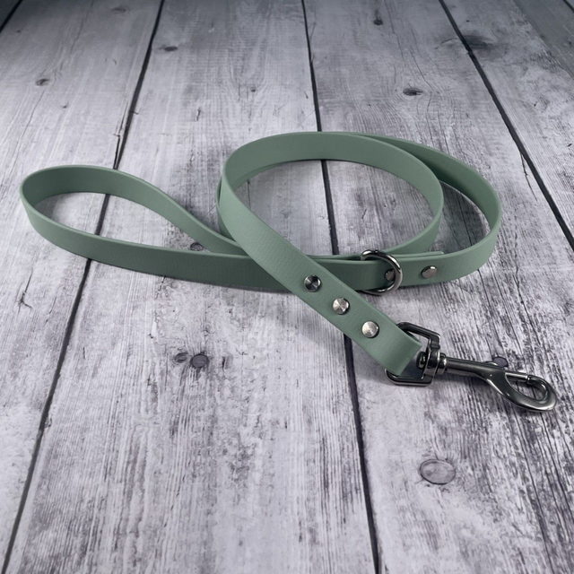 Sage Green Waterproof BioThane® Lead