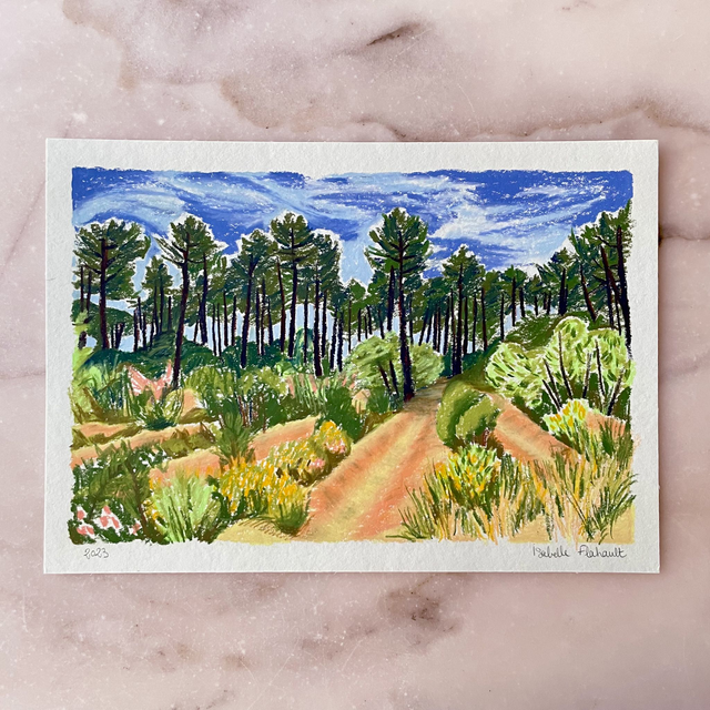 La forêt dunaire (Œuvre unique)