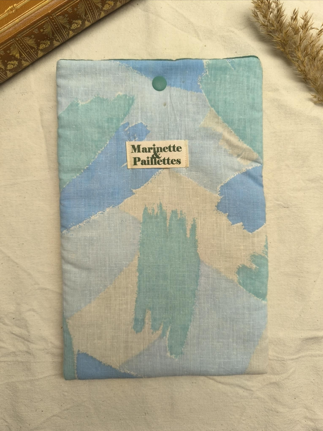 Pochette à livre de poche - bleus