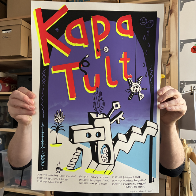 Tourposter "Kapa Tult"
