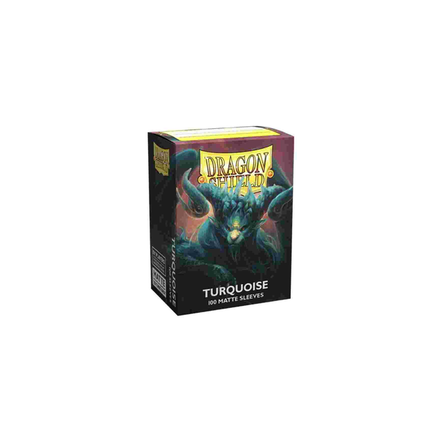 Dragon Shield Matte 100 Sleeves -Turquoise
