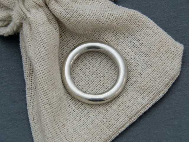 Massiver Silberring 5mm 