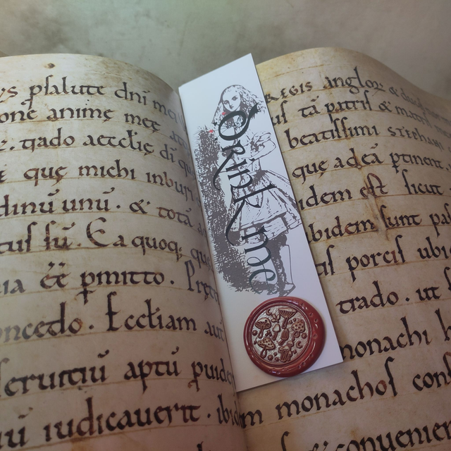 Marque-page "Drink me"