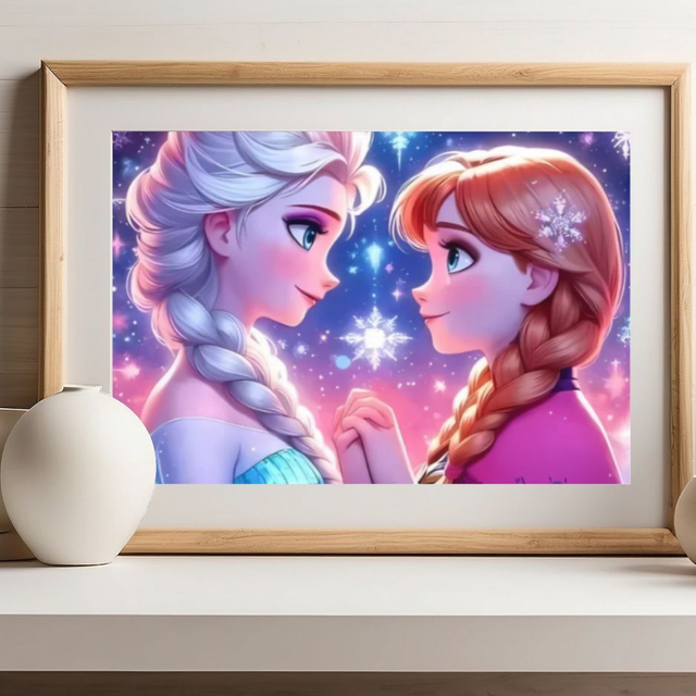 Affiche Reine des neiges