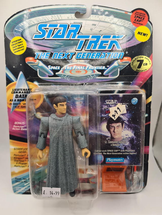 Star Trek Next Generation Data as Romulan 1994