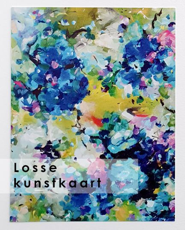 Losse kaart met envelop wit - Crispy Picnic