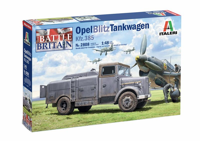 opel blitz tankwagen italeri 2808 1/48