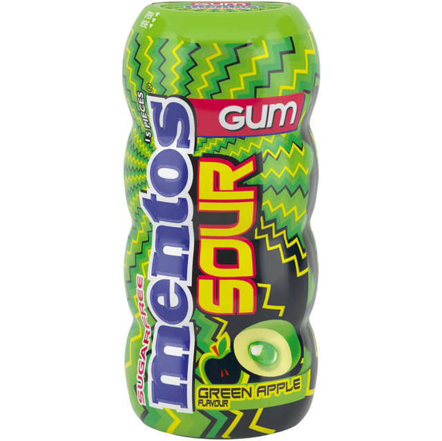 Mentos Sour Apple Gum (30g)