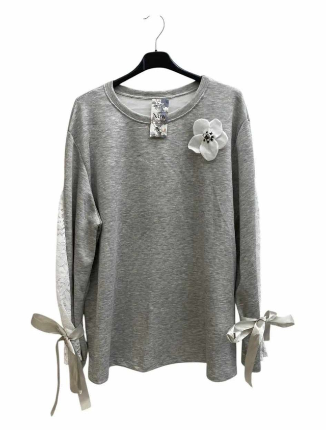 SWEAT DENTELLE - 3 COULEURS