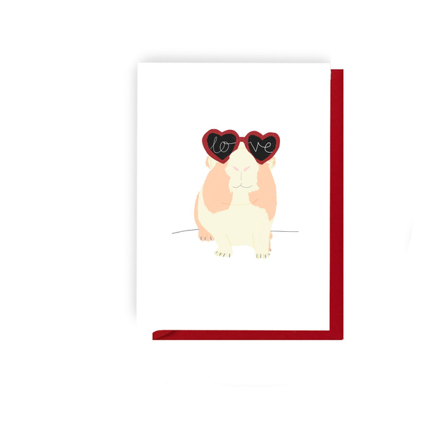 Guinea Love - Illustrated Love Card 