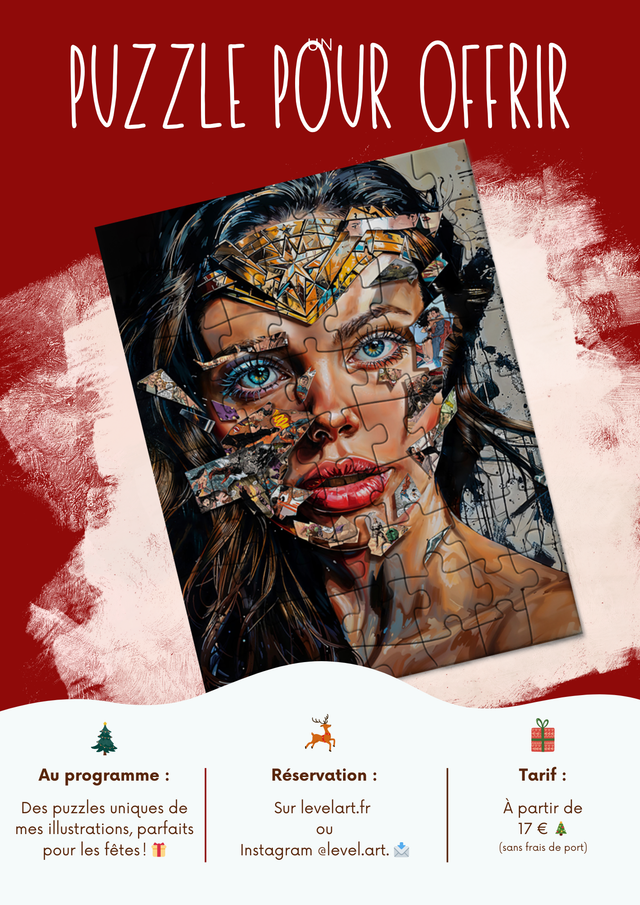 Puzzle personnalisé - Wonder Woman