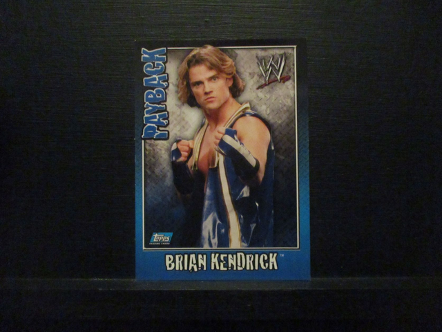 Brian Kendrick - Payback Original Trading Card #37